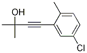 4-(5-Chloro-2-Methylphenyl)-2-Methylbut-3-yn-2-ol CAS#: 1187385-73-4