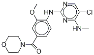 [4-[[5-Chloro-4-(MethylaMino)-2-pyriMidinyl]aMino]-3-Methoxyphenyl]-4-MorpholinylMethanone CAS#: 1351758-81-0