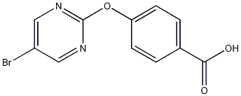 4-[(5-bromopyrimidin-2-yl)oxy]benzoic acid CAS#: 1086379-56-7
