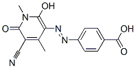 4-[(5-cyano-1,6-dihydro-2-hydroxy-1,4-dimethyl-6-oxopyridin-3-yl)azo]benzoic acid CAS#: 72614-75-6