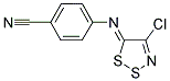 4-([(5Z)-4-CHLORO-5H-1,2,3-DITHIAZOL-5-YLIDENE]AMINO)BENZONITRILE CAS#: 1164524-09-7