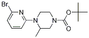 4-(6-Bromo-pyridin-2-yl)-3-methyl-piperazine-1-carboxylic acid tert-butyl ester CAS#: 1289388-57-3