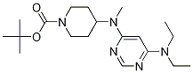 4-[(6-DiethylaMino-pyriMidin-4-yl)-Methyl-aMino]-piperidine-1-carboxylic acid tert-butyl ester CAS#: 1353947-49-5