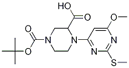 4-(6-Methoxy-2-Methylsulfanyl-pyriMidin-4-yl)-piperazine-1,3-dicarboxylic acid 1-tert-butyl ester CAS#: 1353944-85-0