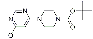 4-(6-Methoxy-pyriMidin-4-yl)-piperazine-1-carboxylic acid tert-butyl ester CAS#: 1353954-40-1
