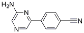4-(6-aminopyrazin-2-yl)benzonitrile CAS#: 1126634-72-7