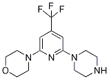 4-(6-(piperazin-1-yl)-4-(trifluoroMethyl)pyridin-2-yl)Morpholine CAS#: 1089330-41-5