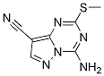4-AMino-2-(Methylthio)pyrazolo[1,5-a][1,3,5]triazine-8-carbonitrile CAS#: 1273577-56-2