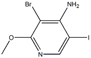 4-AMino-3-broMo-5-iodo-2-Methoxy pyridine CAS#: 1227268-98-5