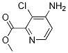 4-AMino-3-chloro-2-pyridinecarboxylic Acid Methyl Ester CAS#: 1391052-60-0