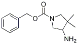 4-AMino-3,3-diMethyl-pyrrolidine-1-carboxylic acid benzyl ester CAS#: 1152110-92-3