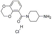 (4-AMino-piperidin-1-yl)-(2,3-dihydro-benzo[1,4]dioxin-5-yl)-Methanone hydrochloride CAS#: 1353951-55-9