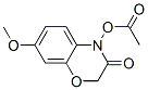 4-Acetoxy-7-methoxy-2H-1,4-benzoxazin-3(4H)-one CAS#: 72001-30-0