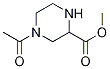 4-Acetyl-piperazine-2-carboxylic acid Methyl ester CAS#: 1353945-27-3