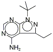 4-Amino-1-tert-butyl-3-(3-ethyl)pyrazolo[3,4-d]pyrimidine CAS#: 1246816-12-5