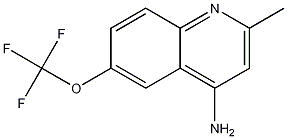 4-Amino-2-methyl-6-trifluoromethoxyquinoline CAS#: 1189105-66-5