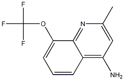 4-Amino-2-methyl-8-trifluoromethoxyquinoline CAS#: 1189105-74-5