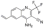 4-Amino-2-(trifluoromethyl)-6-vinylquinoline-3-carbonitrile CAS#: 1260811-56-0