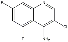 4-Amino-3-chloro-5,7-difluoroquinoline CAS#: 1209369-43-6