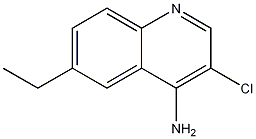 4-Amino-3-chloro-6-ethylquinoline CAS#: 1208478-82-3