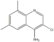 4-Amino-3-chloro-6,8-dimethylquinoline CAS#: 1208941-89-2