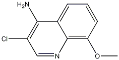4-Amino-3-chloro-8-methoxyquinoline CAS#: 1208830-66-3