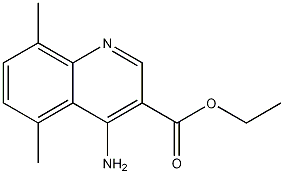 4-Amino-5,8-dimethylquinoline-3-carboxylic acid ethyl ester CAS#: 1242260-82-7