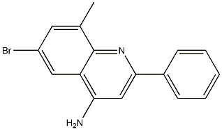 4-Amino-6-bromo-8-methyl-2-phenylquinoline CAS#: 1189105-46-1