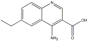 4-Amino-6-ethylquinoline-3-carboxylic acid CAS#: 1242260-53-2