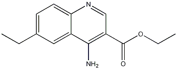 4-Amino-6-ethylquinoline-3-carboxylic acid ethyl ester CAS#: 1242260-76-9