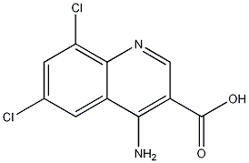 4-Amino-6,8-dichloroquinoline-3-carboxylic acid CAS#: 1242260-71-4