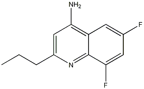 4-Amino-6,8-difluoro-2-propylquinoline CAS#: 1189105-83-6