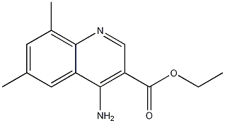 4-Amino-6,8-dimethylquinoline-3-carboxylic acid ethyl ester CAS#: 1171936-12-1