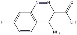 4-Amino-7-fluoro-3,4-dihydrocinnoline-3-carboxylicacid CAS#: 1208078-32-3