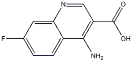 4-Amino-7-fluoroquinoline-3-carboxylic acid CAS#: 1242260-40-7