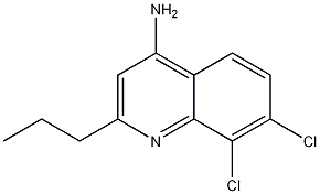 4-Amino-7,8-dichloro-2-propylquinoline CAS#: 1189105-51-8