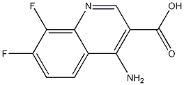 4-Amino-7,8-difluoroquinoline-3-carboxylic acid CAS#: 1242260-11-2