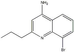 4-Amino-8-bromo-2-propylquinoline CAS#: 1189106-36-2