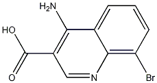 4-Amino-8-bromoquinoline-3-carboxylic acid CAS#: 1242260-58-7
