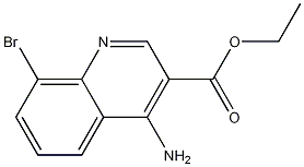 4-Amino-8-bromoquinoline-3-carboxylic acid ethyl ester CAS#: 1242260-89-4