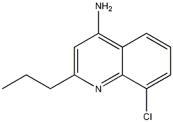4-Amino-8-chloro-2-propylquinoline CAS#: 1189105-67-6