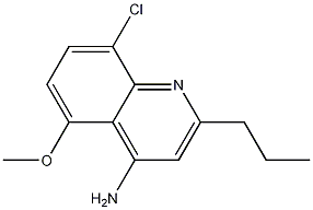 4-Amino-8-chloro-5-methoxy-2-propylquinoline CAS#: 1189106-00-0