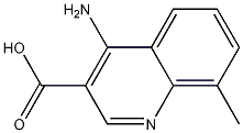 4-Amino-8-methylquinoline-3-carboxylic acid CAS#: 1234857-01-2