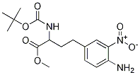 4-Amino-alpha-[[(tert-butoxy)carbonyl]amino]-3-nitrobenzenebutanoic acid methyl ester CAS#: 1214161-73-5