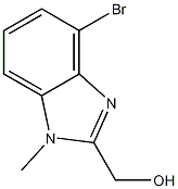 (4-BROMO-1-METHYL-1H-BENZOIMIDAZOL-2-YL)-METHANOL CAS#: 1150618-44-2