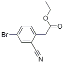 4-BROMO-2-CYANO-BENZENEACETIC ACID ETHYL ESTER CAS#: 1261606-49-8