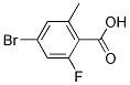 4-BROMO-2-FLUORO-6-METHYLBENZOIC ACID CAS#: 1242157-23-8