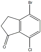 4-BROMO-7-CHLORO-1-INDANONE CAS#: 1260013-03-3