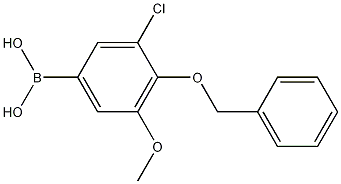4-(Benzyloxy)-3-chloro-5-methoxyphenylboronic acid CAS#: 1218790-59-0