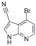 4-BroMo-1H-pyrrolo[2,3-b]pyridine-3-carbonitrile CAS#: 1159982-14-5